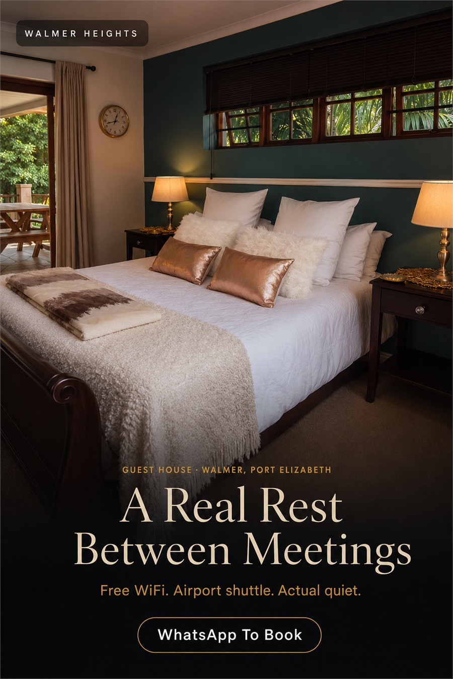 A Real Rest Between Meetings ad